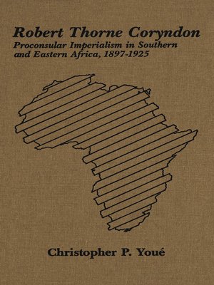 cover image of Robert Thorne Coryndon